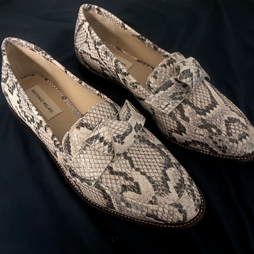 Antonio Melani Snake Print Loafer